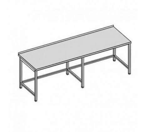 Pracovný stôl bez police dlhý 210x80