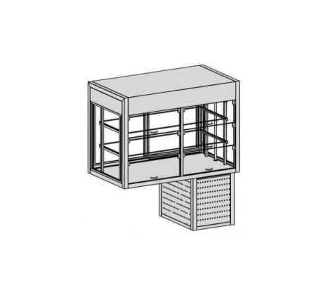 Chladiaca vitrína samoobslužná 150